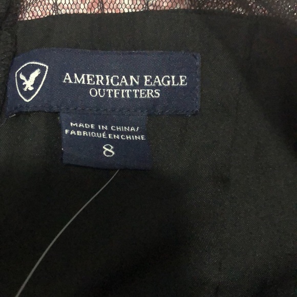 American Eagle Outfitters Black Dress Women’s Size 8 - Picture 8 of 14